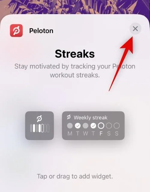 Slik legger du til Peloton Widget på låseskjermen på din iPhone med iOS 16