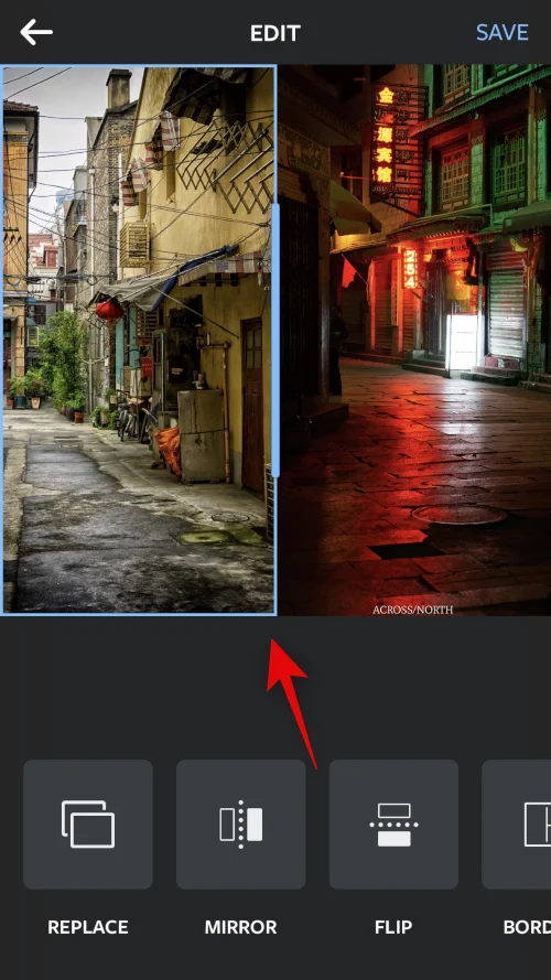 Hogyan helyezzünk el két képet egymás mellé az iPhone-on