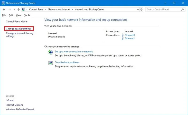 Як дізнатися свою IP-адресу в Windows 10