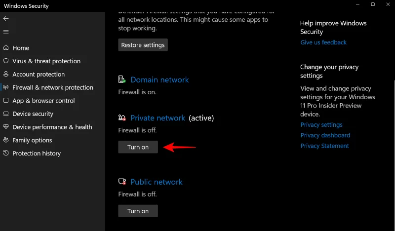 Hur man aktiverar Windows Defender i Windows 11