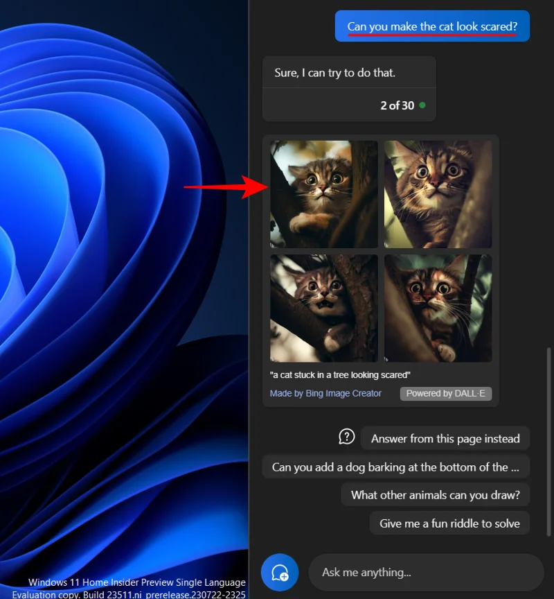 Как да генерирате AI изображения с Windows Copilot