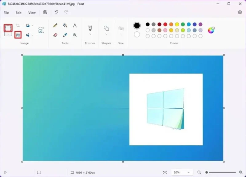 Jak odstranit pozadí obrázku pomocí Malování v systému Windows 11