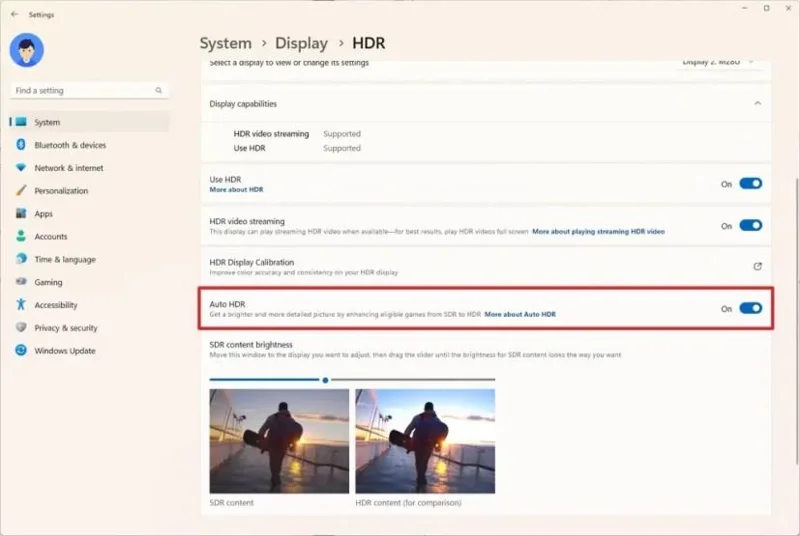 Як активувати «HDR» у Windows 11