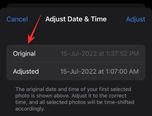 Sådan redigeres metadata for flere billeder på iPhone på iOS 16