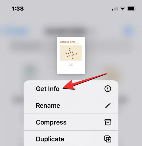 Fájlok elérése iPhone-on