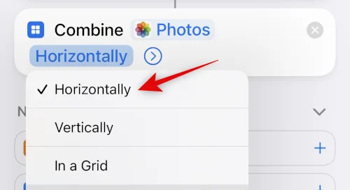Hogyan helyezzünk el két képet egymás mellé az iPhone-on