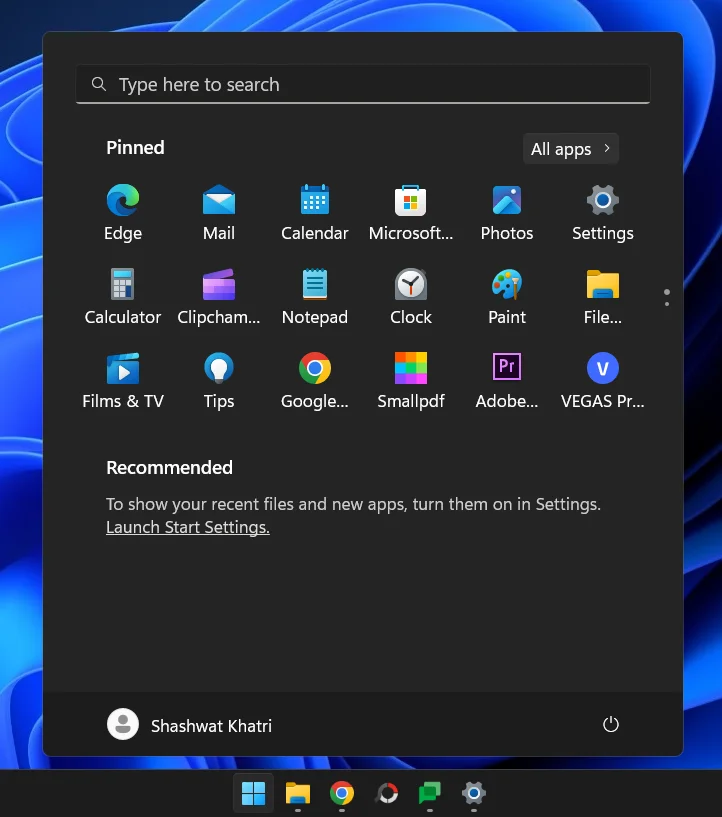 Як змінити макет меню «Пуск» у Windows 11