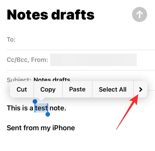 Hur man understryker text på iPhone