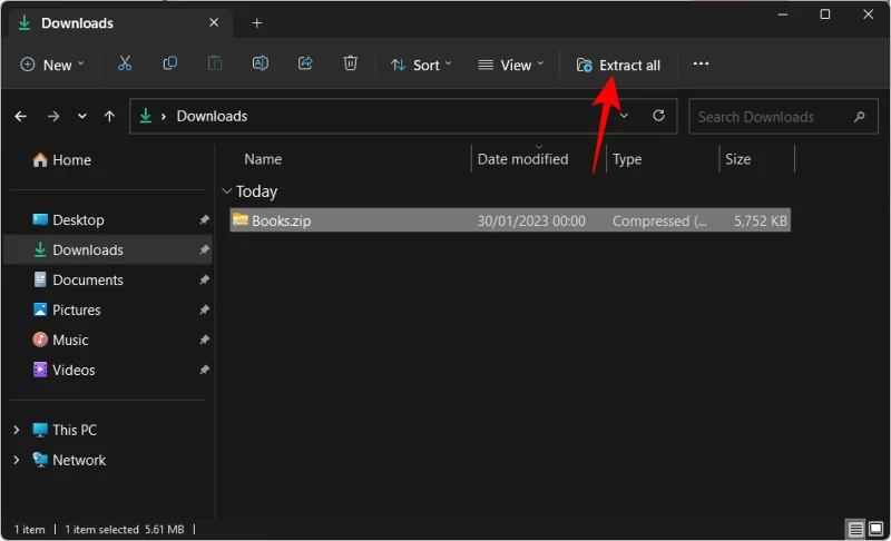 Jak extrahovat soubory ve Windows 11 [AIO] [2023]
