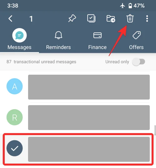 Szöveges üzenetek törlése Androidon [2023]