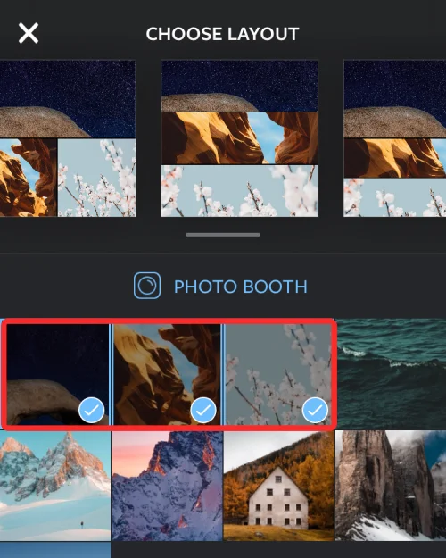 Fotókollázs készítése iPhone-on: 4 magyarázat
