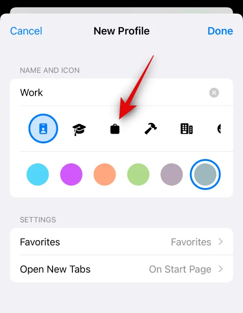 Safari-profilok létrehozása és használata iOS 17 rendszeren