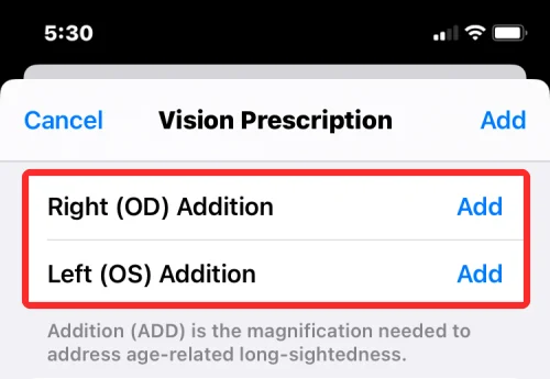 Як додати свій рецепт Vision у програму Health на iPhone на iOS 16