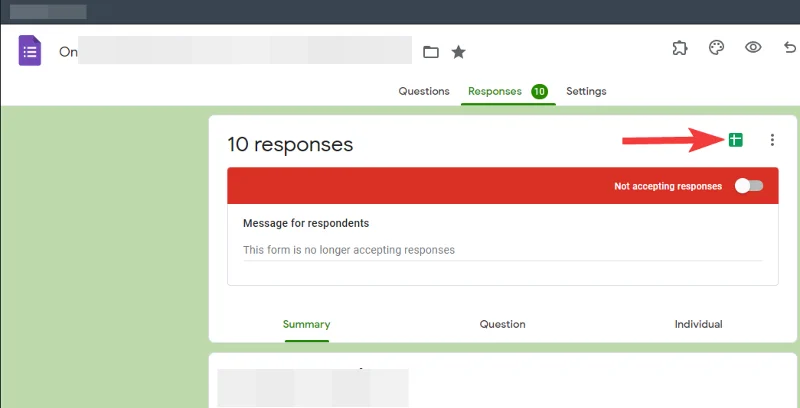 Jak vytvořit výsečový graf ve formulářích Google