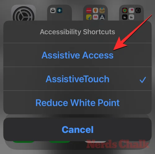 Hur man använder Assistive Access på iPhone
