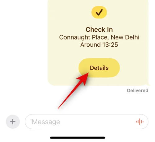 A Bejelentkezés az Messages alkalmazásban iOS 17 rendszeren