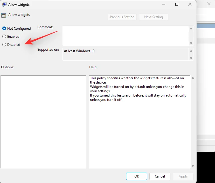 Sådan skjules, deaktiveres eller afinstalleres widgets på Windows 11 (og deaktiverer Windows+W-genvej)