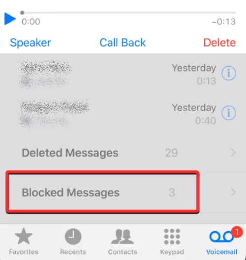 Kan du se tapte anrop fra blokkerte numre på iPhone?  Løsninger forklart!