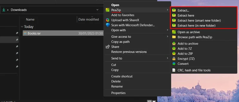 Jak extrahovat soubory ve Windows 11 [AIO] [2023]
