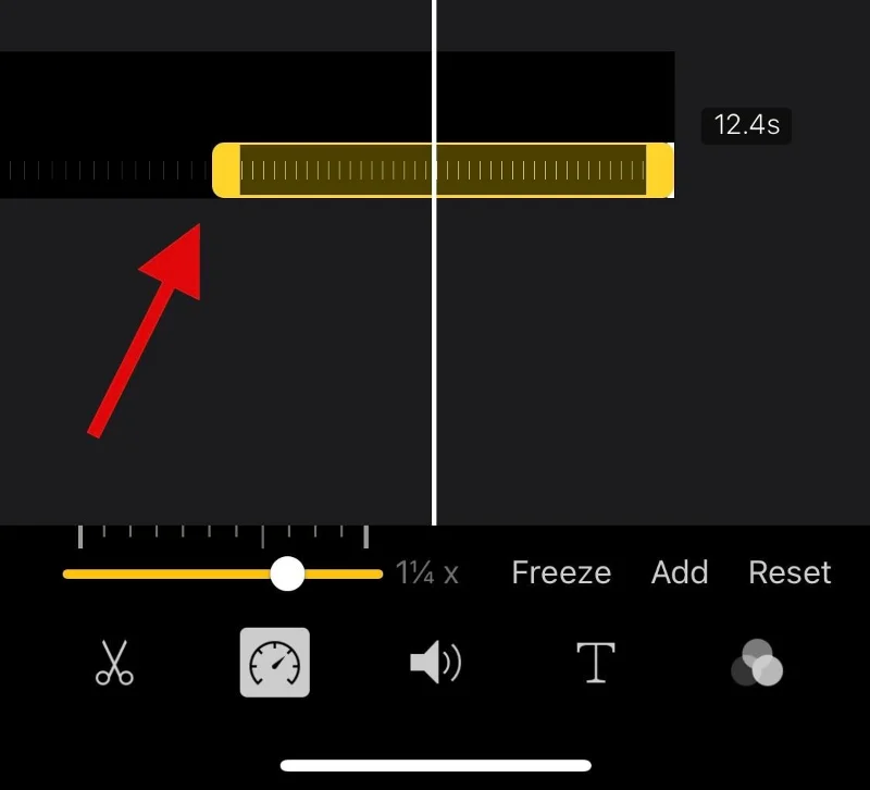Hogyan lehet eltávolítani a lassított felvételt egy videóból iPhone-on