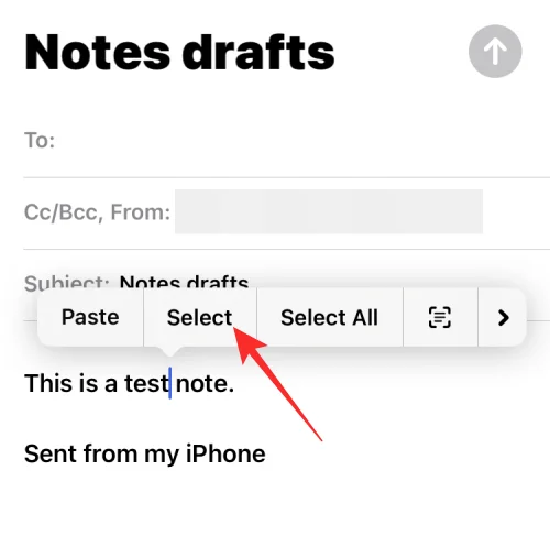 Hur man understryker text på iPhone