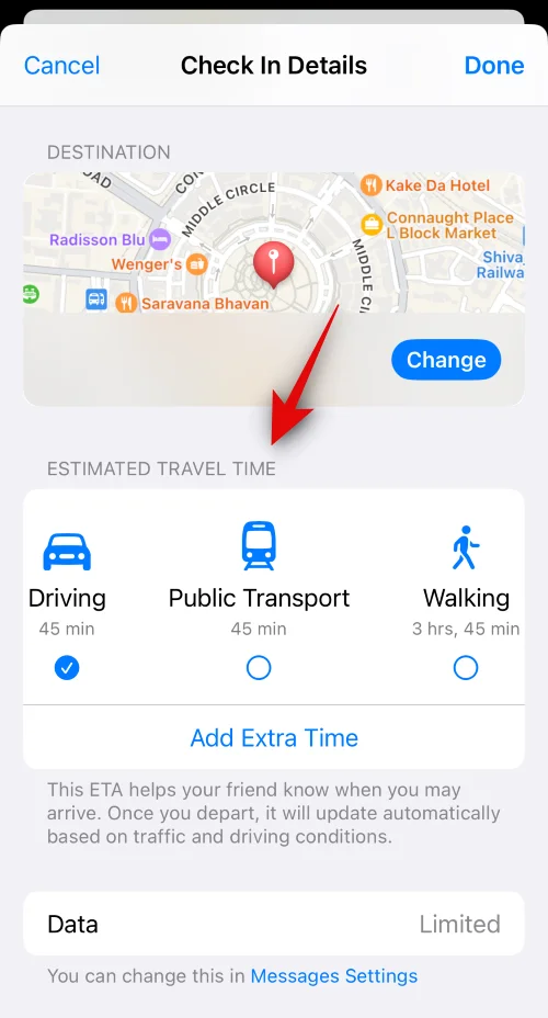 A Bejelentkezés az Messages alkalmazásban iOS 17 rendszeren