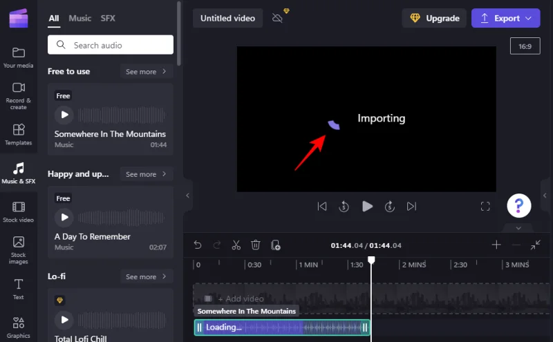 Přidat zvuk do Clipchamp: Průvodce krok za krokem