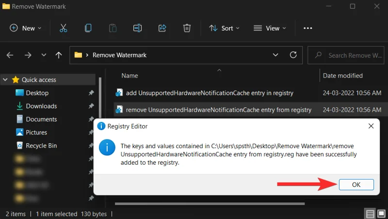 Windows 11: Hogyan lehet eltávolítani a „Nem teljesülnek a rendszerkövetelmények” vízjelet