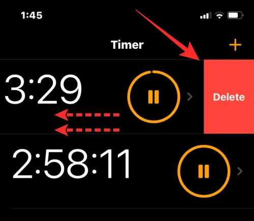 A Multi-Timer használata iPhone-on iOS 17 rendszerrel