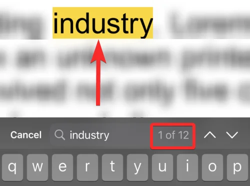 Hur man söker i ett dokument på iPhone: 7 sätt som förklaras