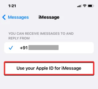 Zobrazuje se vám zpráva „Použít své Apple ID pro iMessage“? Co dělat