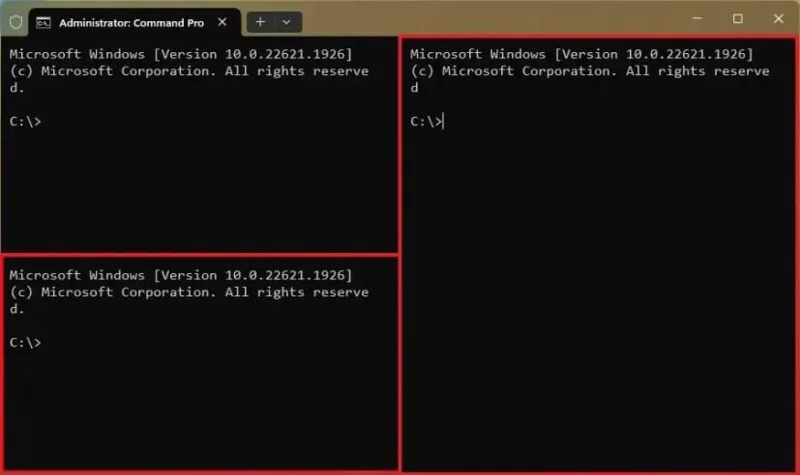 Як керувати вкладками та панелями на терміналі Windows у Windows 11