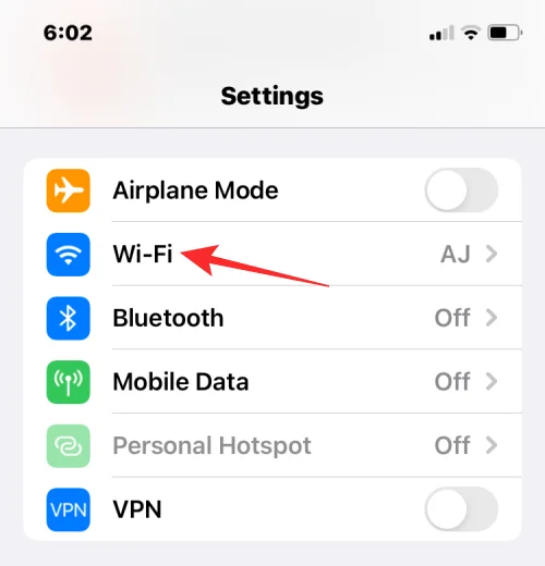 Ismert hálózatok eltávolítása iOS rendszeren