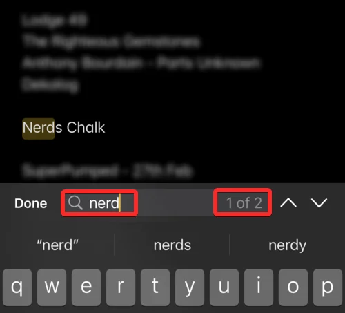 Hur man söker i ett dokument på iPhone: 7 sätt som förklaras