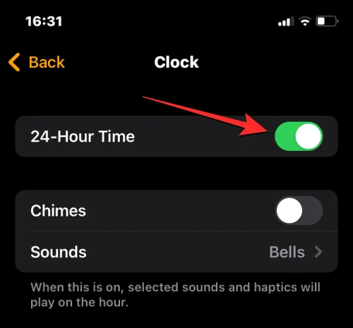 Jak změnit na vojenský čas na iPhone