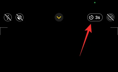 Időzítő beállítása iPhone kamerán