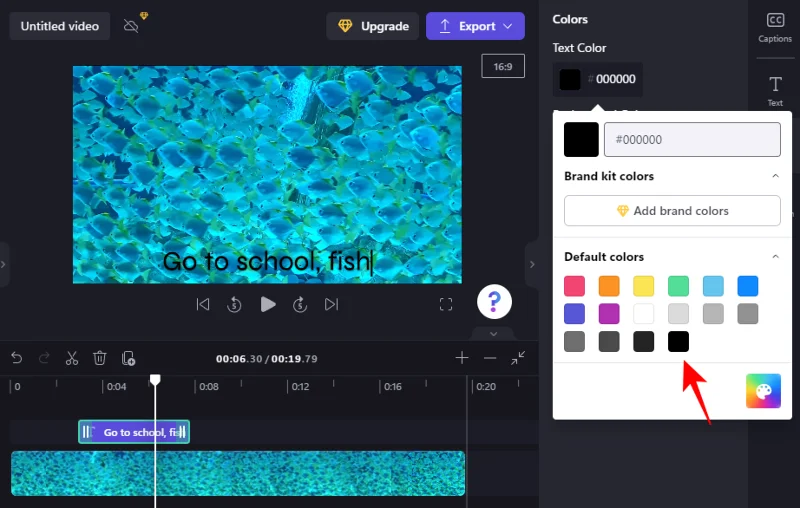 Přidání textu do Clipchamp: Průvodce krok za krokem