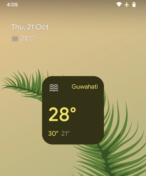 Jak přidat widget počasí „Material You“ na Android 12