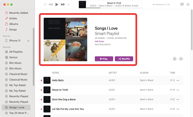 Hogyan találhat szeretett dalokat az Apple Music alkalmazásban iPhone-on