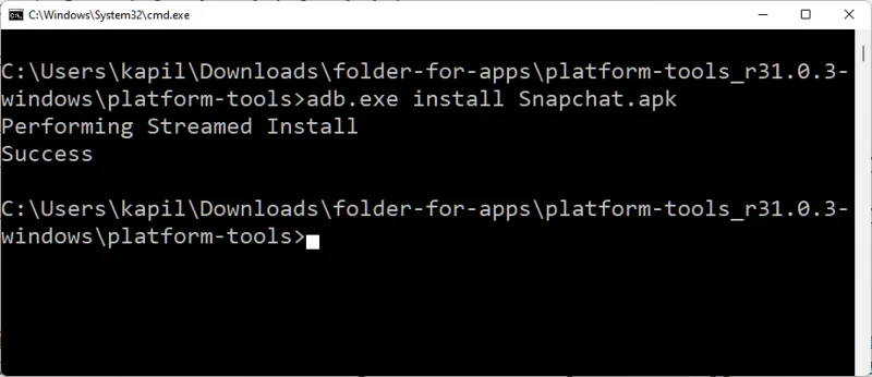 Windows 11: Jak Sideload APK pomocí Windows Subsystému pro Android a ADB