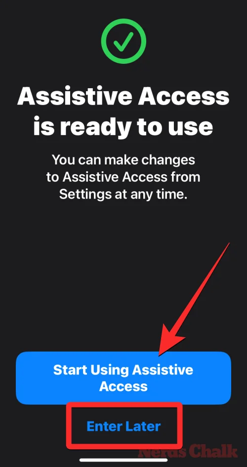 Hur man använder Assistive Access på iPhone
