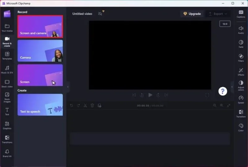 Як записувати екран за допомогою Clipchamp у Windows 11