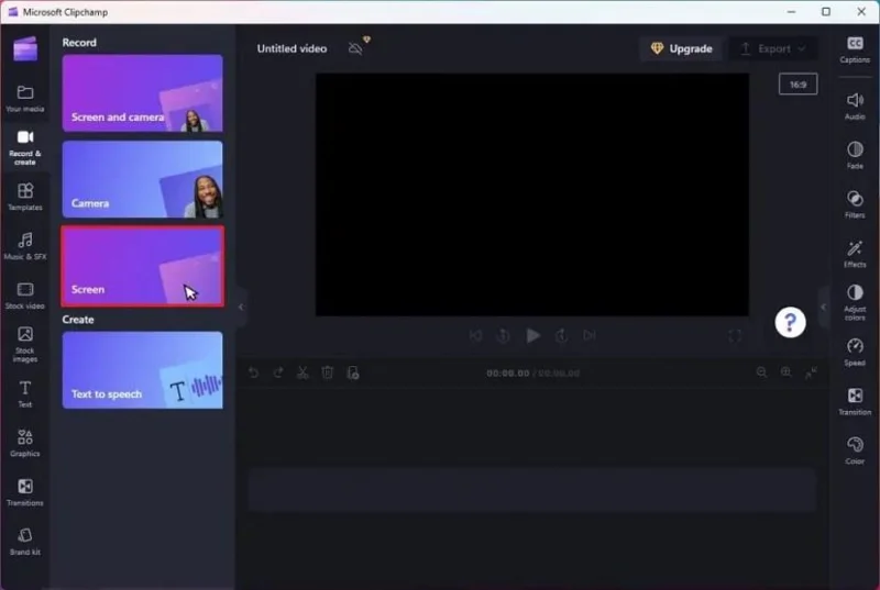 Як записувати екран за допомогою Clipchamp у Windows 11