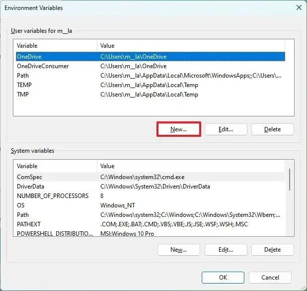 Як створити користувацькі змінні середовища в Windows 11, 10