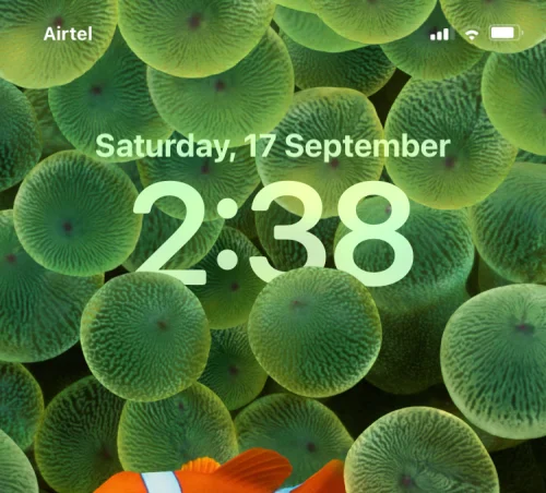 Tömmer widgets på låsskärmen batteriet på iPhone på iOS 16?