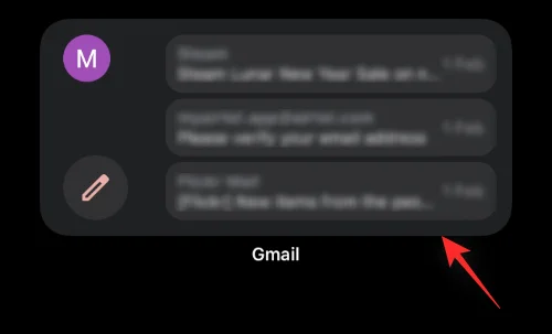 A Gmail ellenőrzése az iPhone kezdőképernyőjén egy widget segítségével