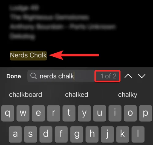 Hur man söker i ett dokument på iPhone: 7 sätt som förklaras