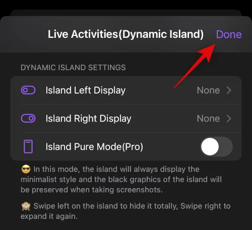 Alkalmazás-parancsikonok hozzáadása a Dynamic Islandhez a Lock Launcher segítségével