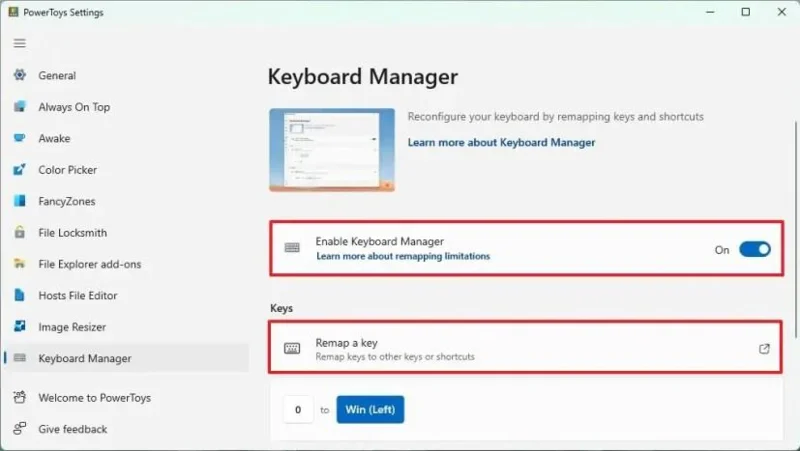 Jak přemapovat klávesy nebo zkratky ve Windows 11