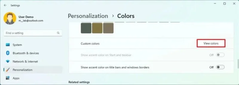 Kuinka muuttaa korostusväriä Windows 11:ssä